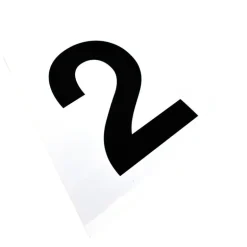 14 autocollants numéros d'obstacles - La Gée