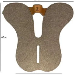 Amortisseur dos cheval à pont feutre de laine Pro - Ronzon Legend