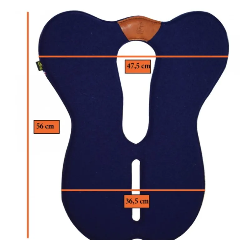 Amortisseur dos cheval feutre de laine Classique - Ronzon Legend