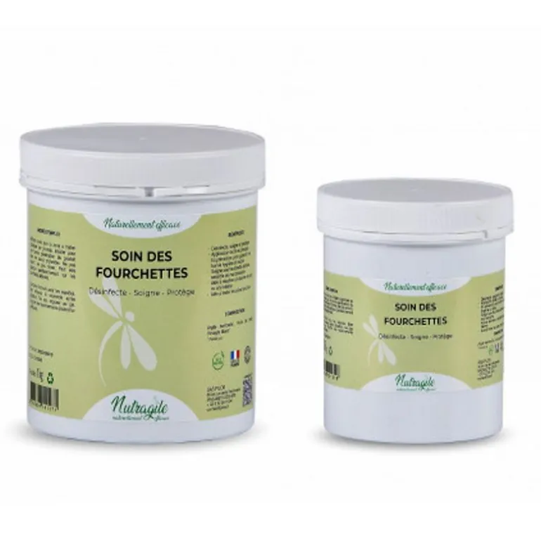 Argile naturelle cheval soin des Fourchettes - Nutragile