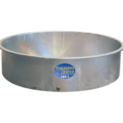 Bac de pâturage métallique poney 380 L - La Gée