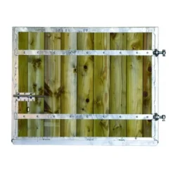 Battant haut pour Porte de box cheval bois Pin du Nord Standard - La Gée