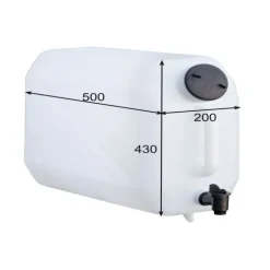 Bidon à eau van cheval avec support - Takler