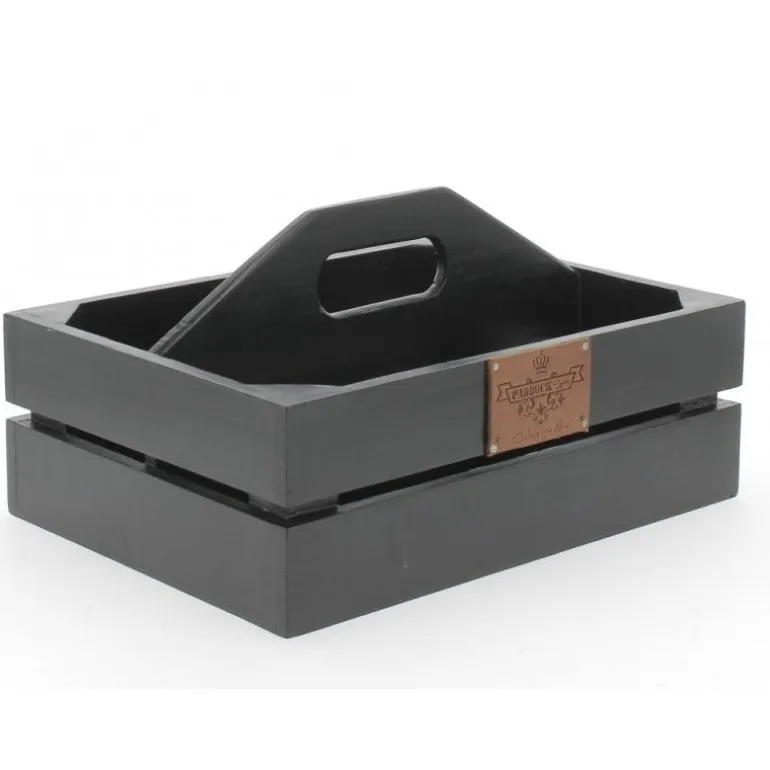 Boite de pansage cheval en bois Luxe - Paddock Sport