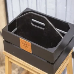 Boite de pansage cheval en bois Luxe - Paddock Sport