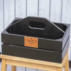 Boite de pansage cheval en bois Luxe - Paddock Sport