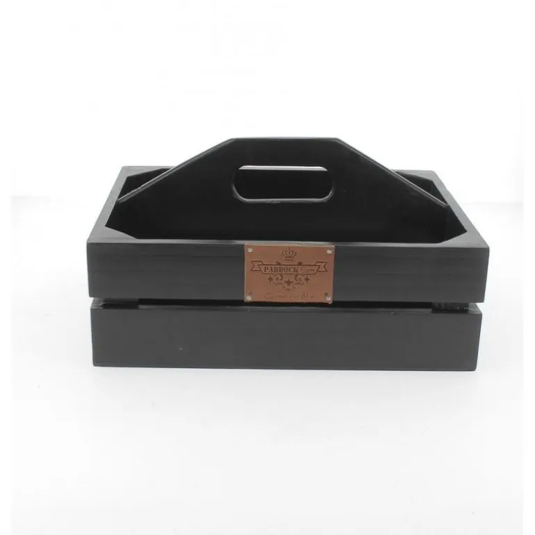 Boite de pansage cheval en bois Luxe - Paddock Sport