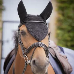 Bonnet anti-mouche anti-bruit cheval long Soundless - Paddock Sports