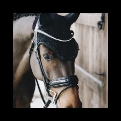 Bonnet anti-mouche anti-bruit cheval Wellington Glitter Band Soundless - Kentucky