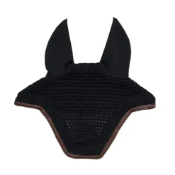 Bonnet anti-mouche anti-bruit cheval Wellington Leather Soundless - Kentucky