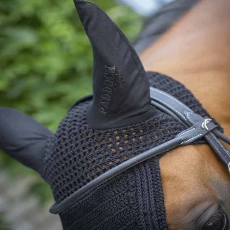Bonnet anti-mouche cheval long Pro Coton - Paddock Sports
