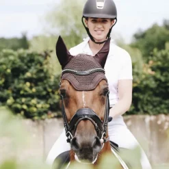 Bonnet anti-mouche cheval strass Wellington Sparkling - Kentucky