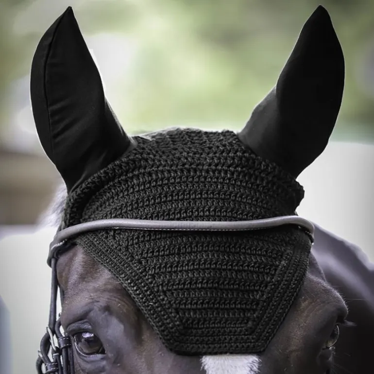 Bonnet anti-mouche cheval Pro Coton - Paddock Sports