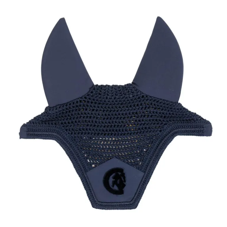 Bonnet anti-mouches anti-bruit cheval Wellington 3D - Kentucky