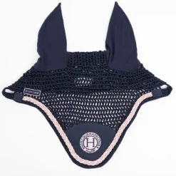 Bonnet anti-mouches cheval Suzette Octobre Rose - Harcour