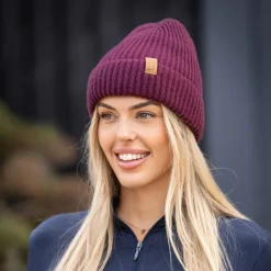 Bonnet équitation maille - Woof Wear