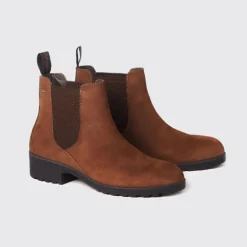 Boots équitation cuir imperméable Gore-Tex Femme Waterford - Dubarry