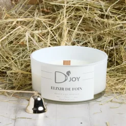 Bougie cheval équitation Elixir de foin Grand format - D'joy