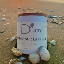 Bougie cheval équitation Galop sur la plage Classique - D'joy