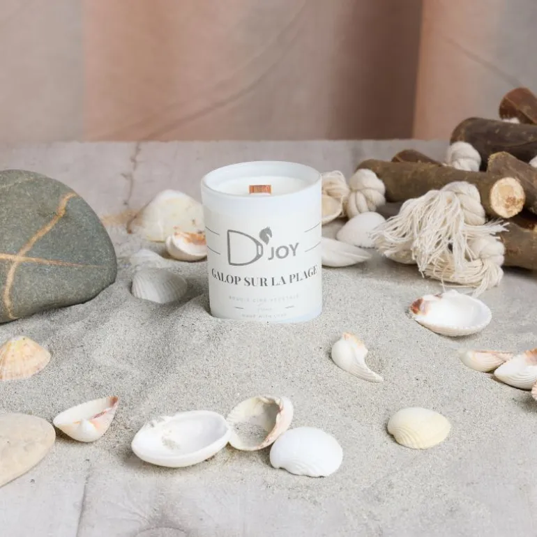 Bougie équitation Galop sur la plage Mini format - D'joy