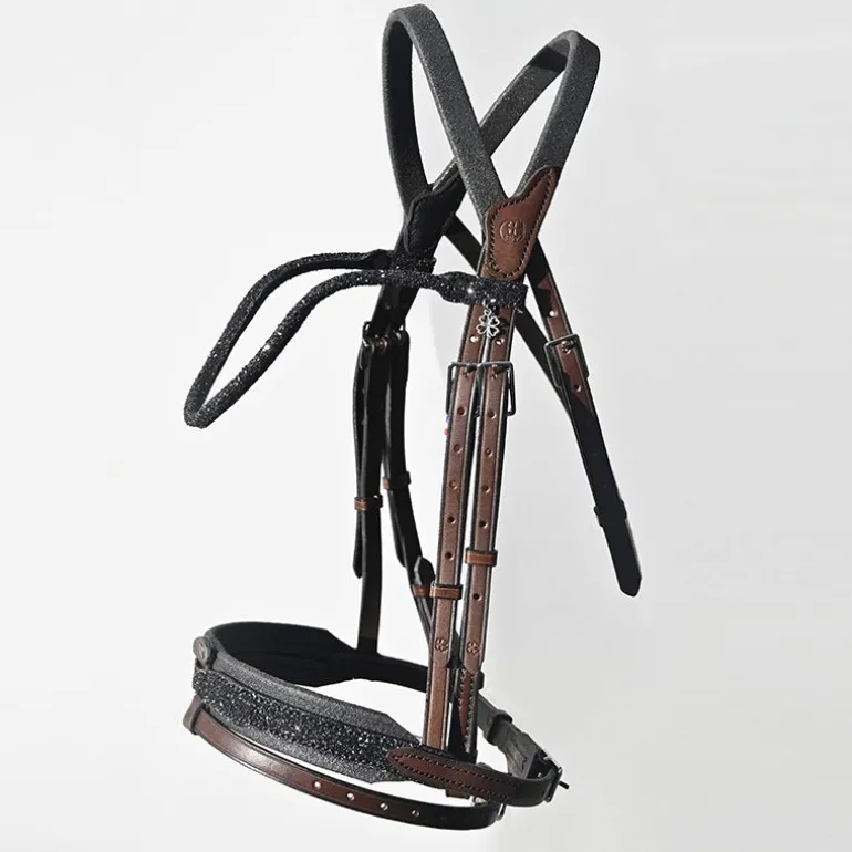 Bridon cheval cuir Evolution Contact Disco - IHWT