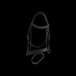 Bridon cuir muserolle combinée - Cavalhorse