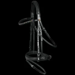 Bridon cuir muserolle combinée X-Line Sensitive - Waldhausen