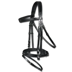 Bridon cuir muserolle pull-back X-Line Alicante - Waldhausen
