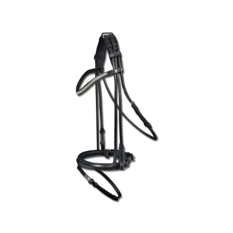 Bridon muserolle pull-back S-Line Cadiz - Waldhausen