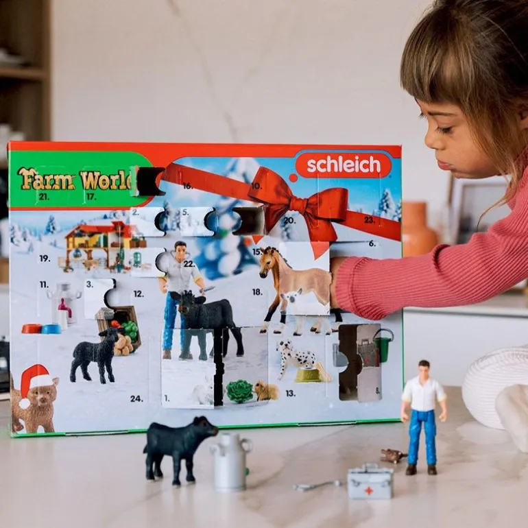 Calendrier de l'avent 2 Farm World - Schleich