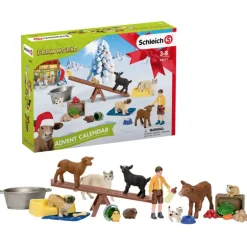 Calendrier de l'avent schleich Farm World Noël 1 - Schleich