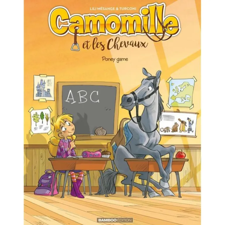 Camomille et les chevaux Tome 3 : Poney Game - Bamboo Editions