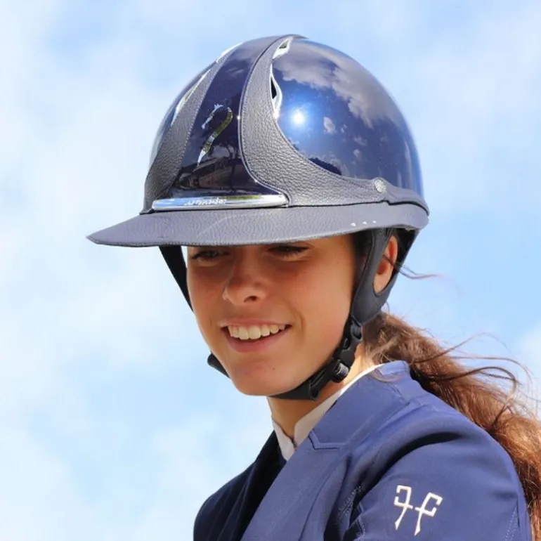 Casque équitation Eclipse Premium Glossy Strass - Antarès
