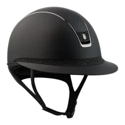 Casque équitation Miss Shield 2.0 Crystal Fabric - Samshield