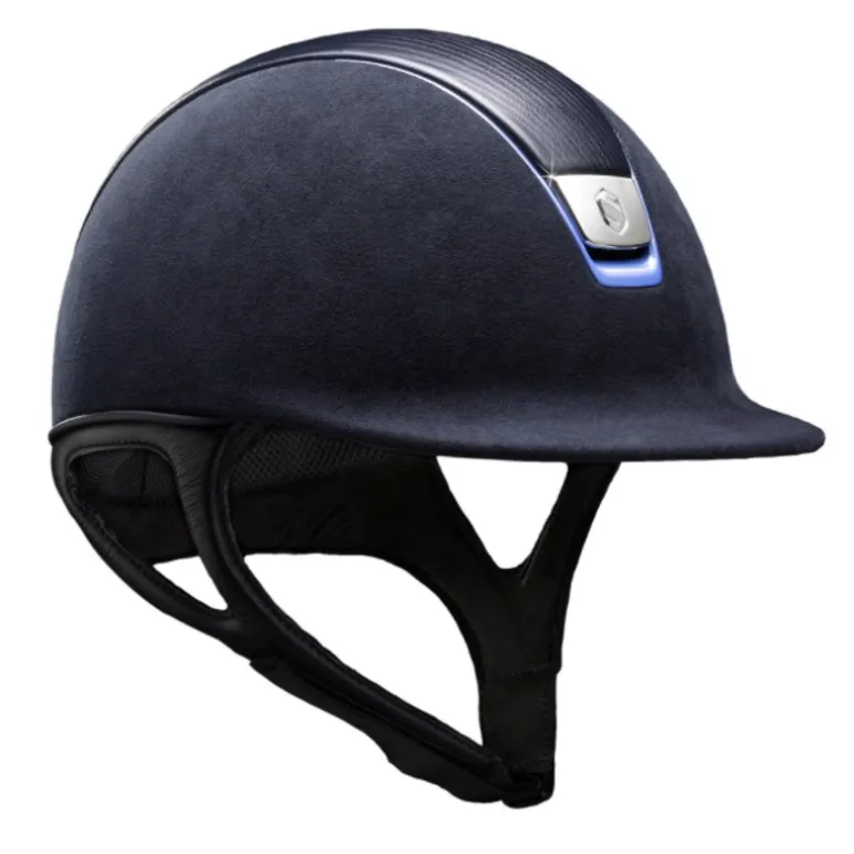 Casque équitation Premium (liseré de couleur) - Samshield