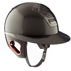 Casque équitation Voronoï Custom Rose/Gold (Avec protection temporale) - Freejump
