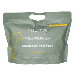 Cataplasme d'argile cheval Drainage & Détox - Nellumbo