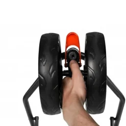 Chariot porte selle pliable