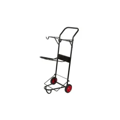 Chariot porte-selle roulant