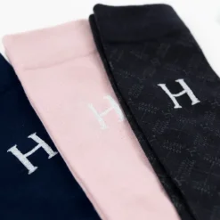 Chaussettes équitation Aiko (3 paires) - Harcour