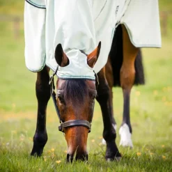 Chemise anti-dermite cheval avec couvre-cou Rambo Sweet itch Hoody - Horseware