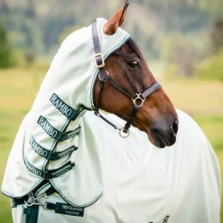Chemise anti-dermite cheval avec couvre-cou Rambo Sweet itch Hoody - Horseware