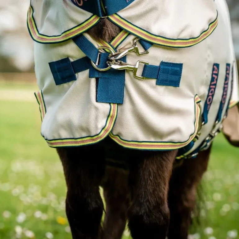 Chemise anti-mouche anti-uv shetland Amigo Petite Hoody - Horseware