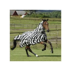 Chemise anti-mouche cheval avec couvre-cou Buzz-off Zebra - Bucas