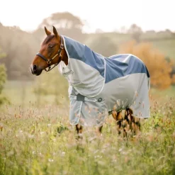 Chemise anti-mouche imperméable cheval avec couvre cou Amigo AmEco Combi - Horseware