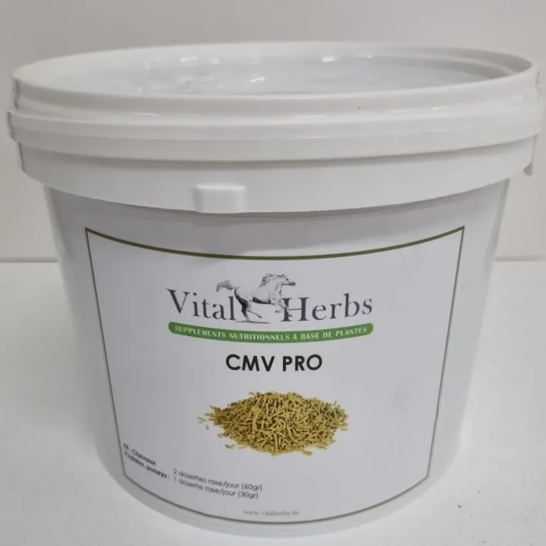 CMV Pro vitamines et minéraux cheval - Vital Herbs
