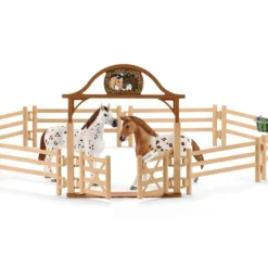 Contrôle de condition physique avant le grand tournoi - Schleich