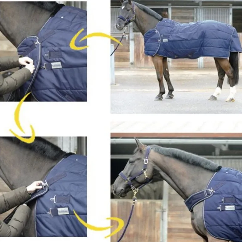 Couverture cheval 2 en 1 écurie et marcheur Halifax 400gr - Kavalkade