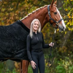 Couverture de box cheval fourrure Luxe - Estrelle Equestrian