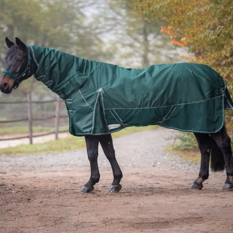 Couverture extérieur avec cou 200g Comfort Clip'in system - Waldhausen